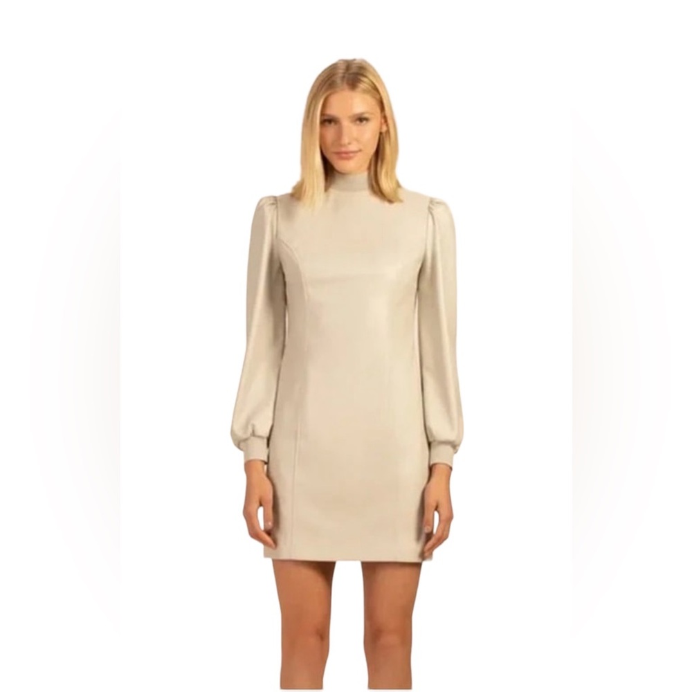 Trina Turk Wrigley mock neck dress